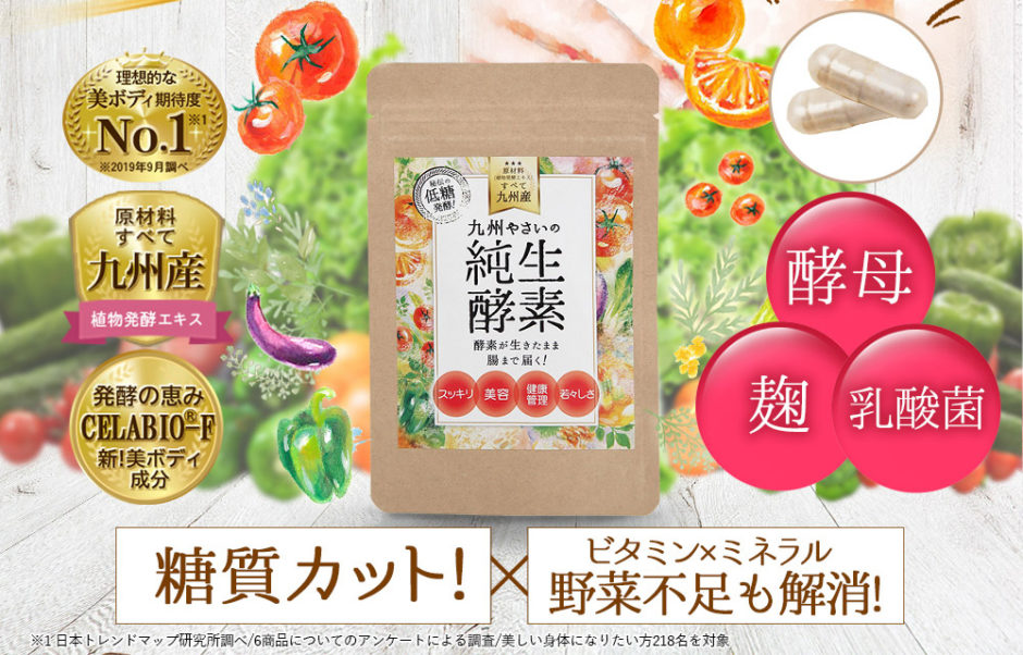 九州やさいの純生酵素